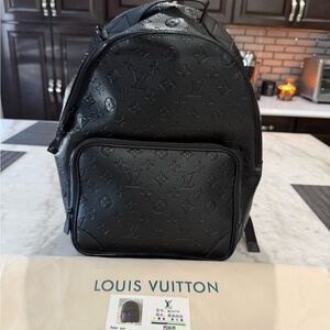 Louis Vuitton Monogram Black Backpack